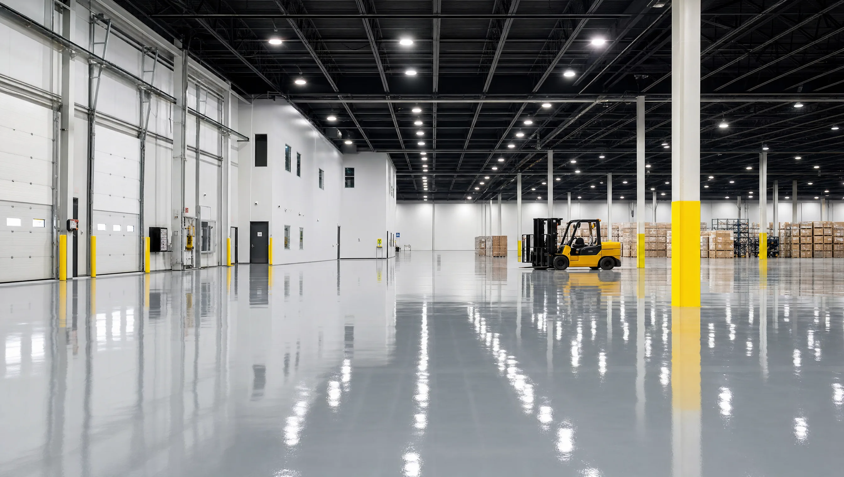 Commercial epoxy floor coating types benefits Toronto pricing guide