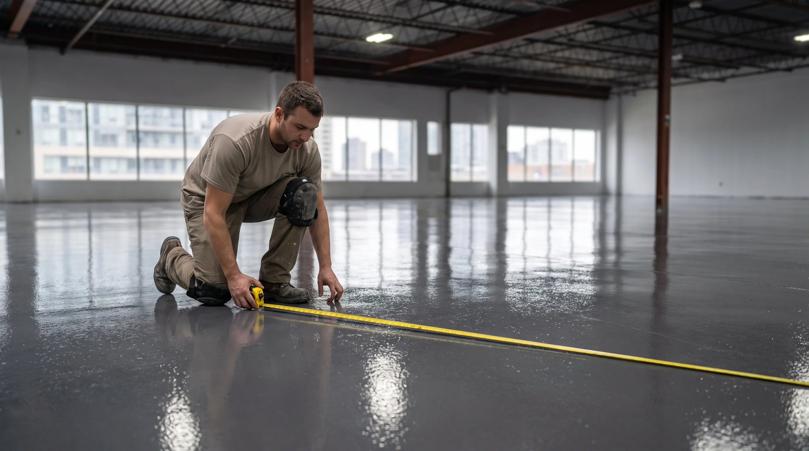 Commercial epoxy flooring Toronto cost per square foot 2026