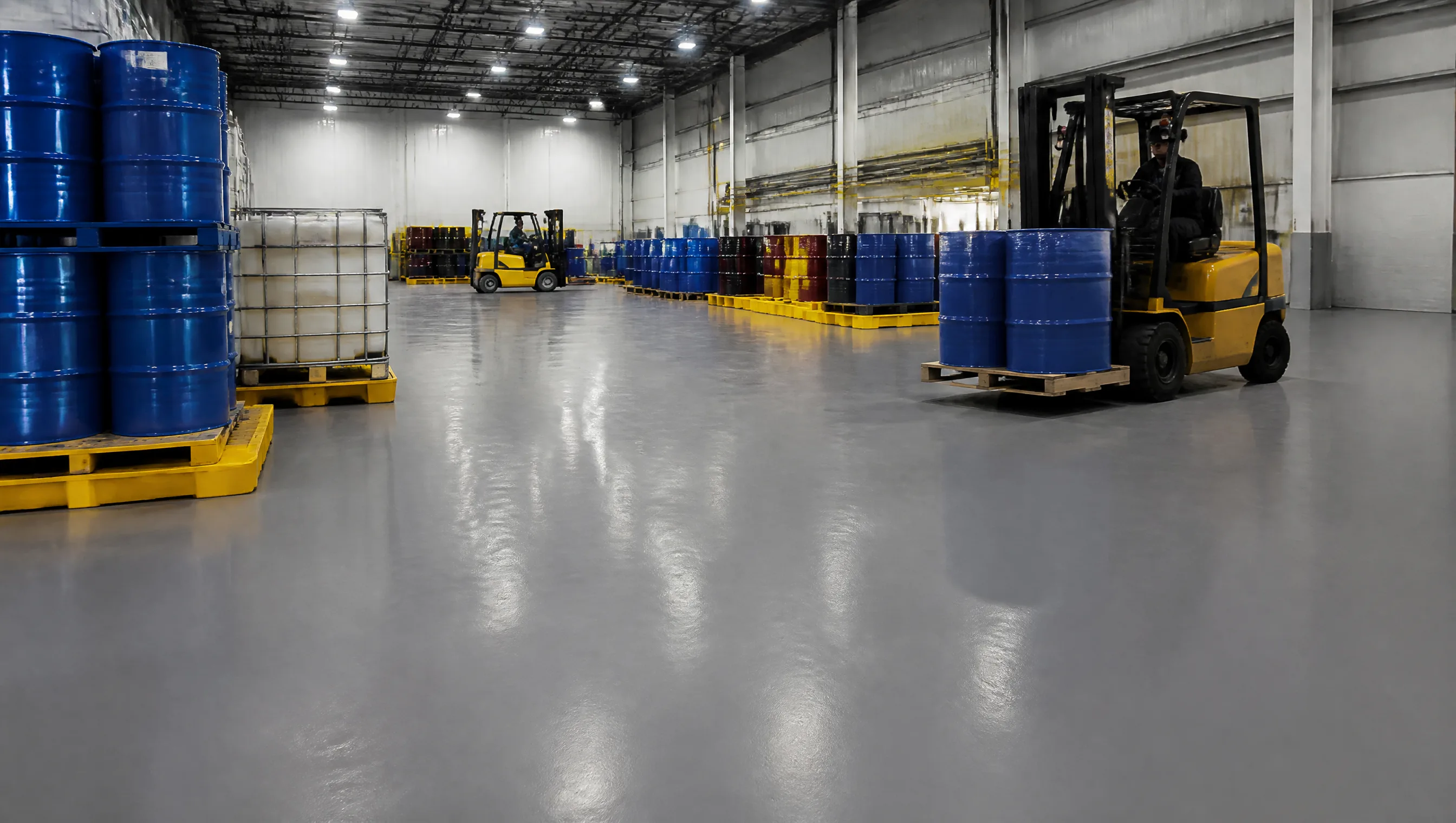 Polyurea floor coating Toronto heavy industrial applications
